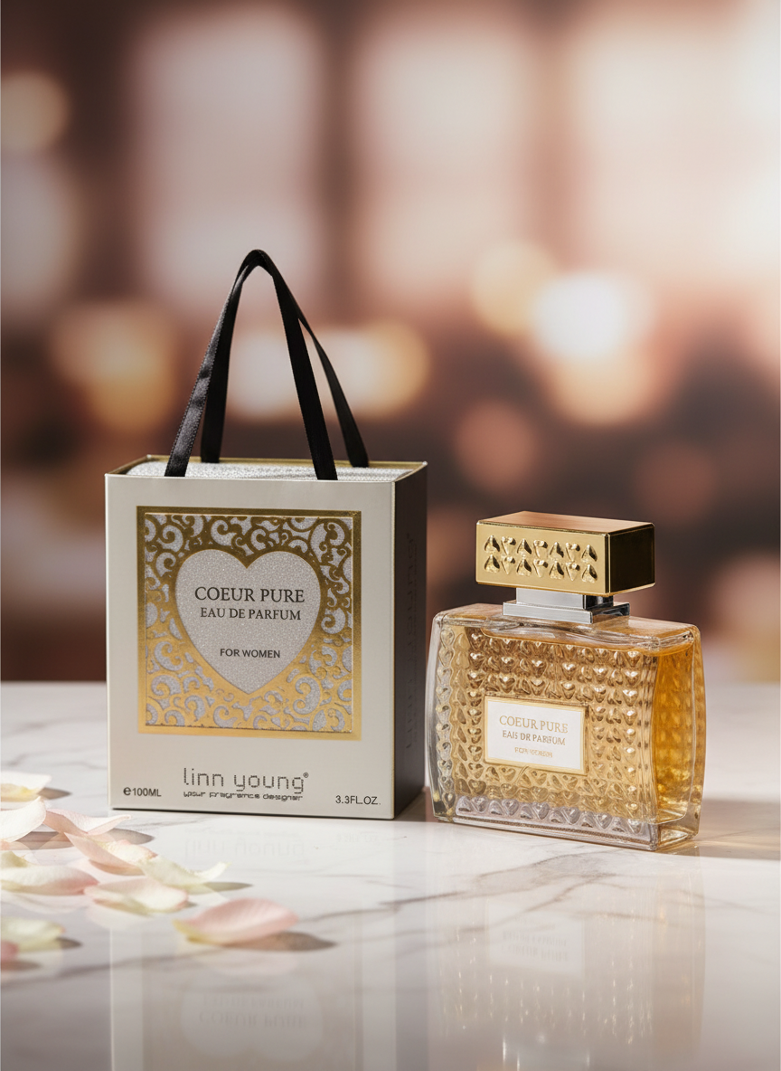 100 ml Eau de Parfume COEUR PURE květinová vůně pro ženy