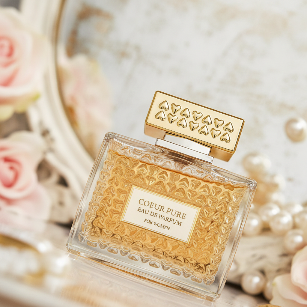 100 ml Eau de Parfume COEUR PURE květinová vůně pro ženy 8 