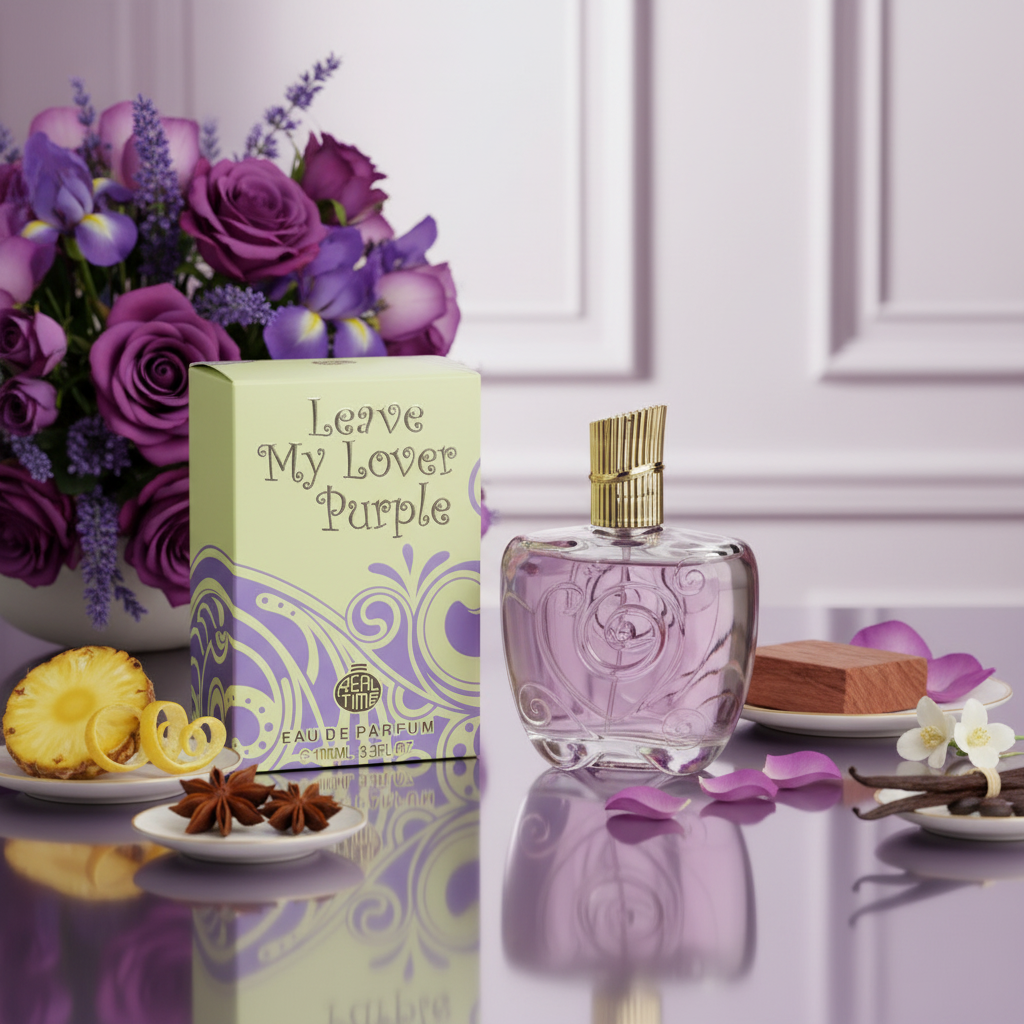 100 ml EDP LEAVE MY LOVER PURPLE, orientální - vanilková vůně pro ženy 4 