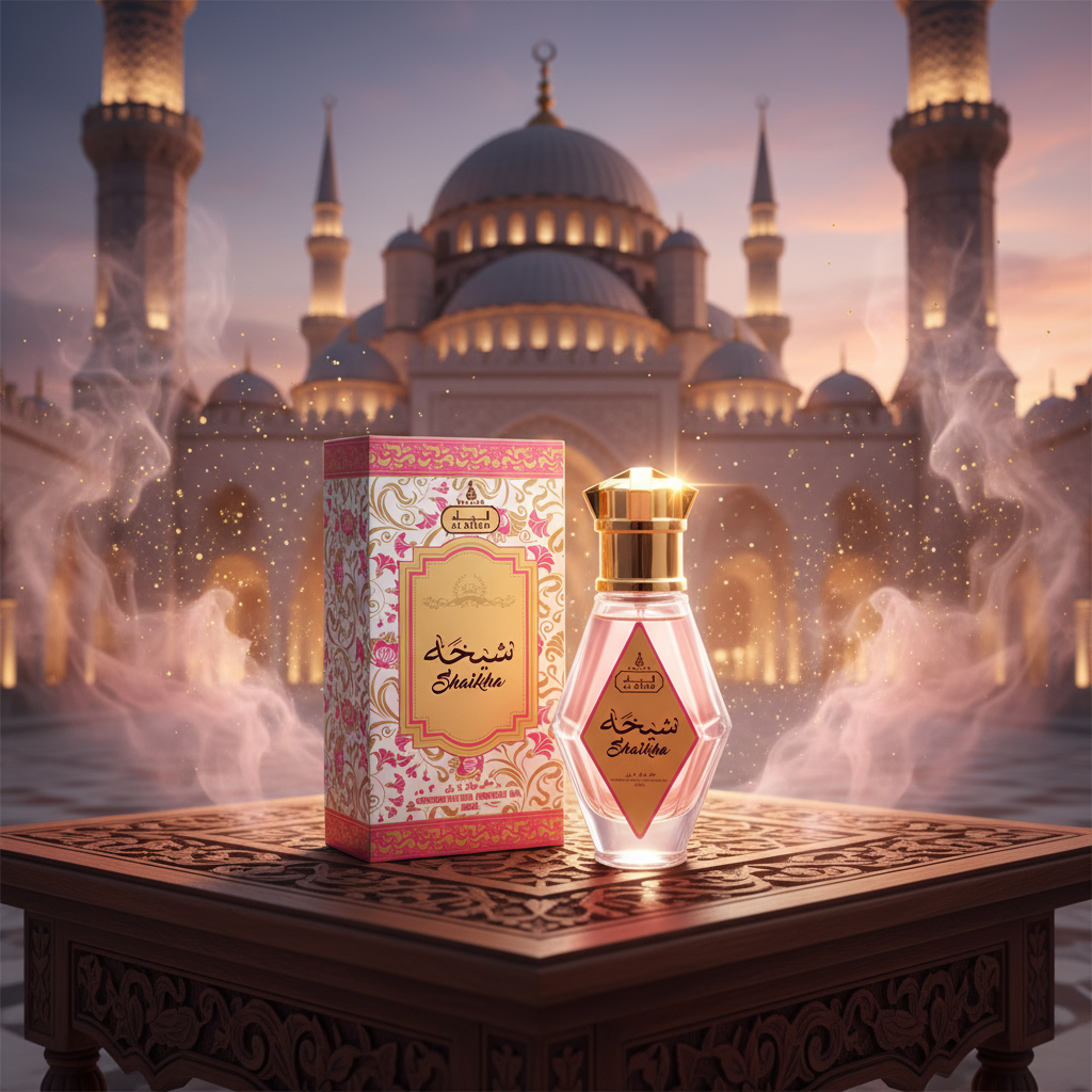 20 ml SHAIKHA parfémový olej, květinově - ovocná vůně pro ženy