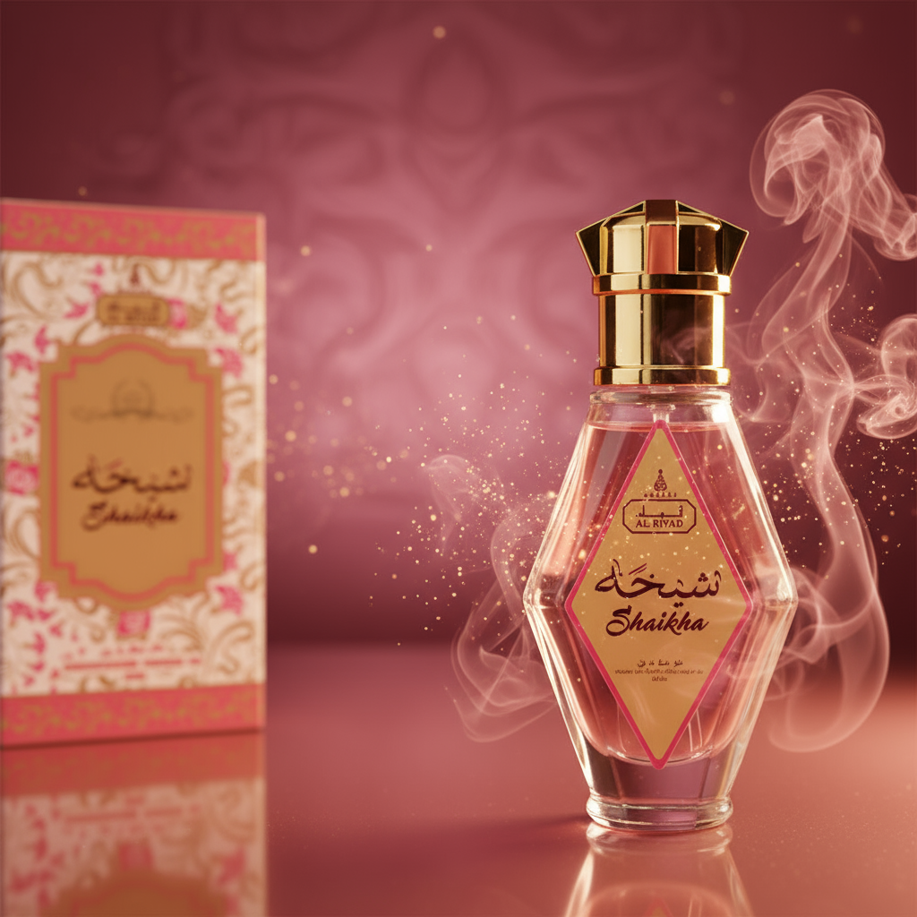 20 ml SHAIKHA parfémový olej, květinově - ovocná vůně pro ženy