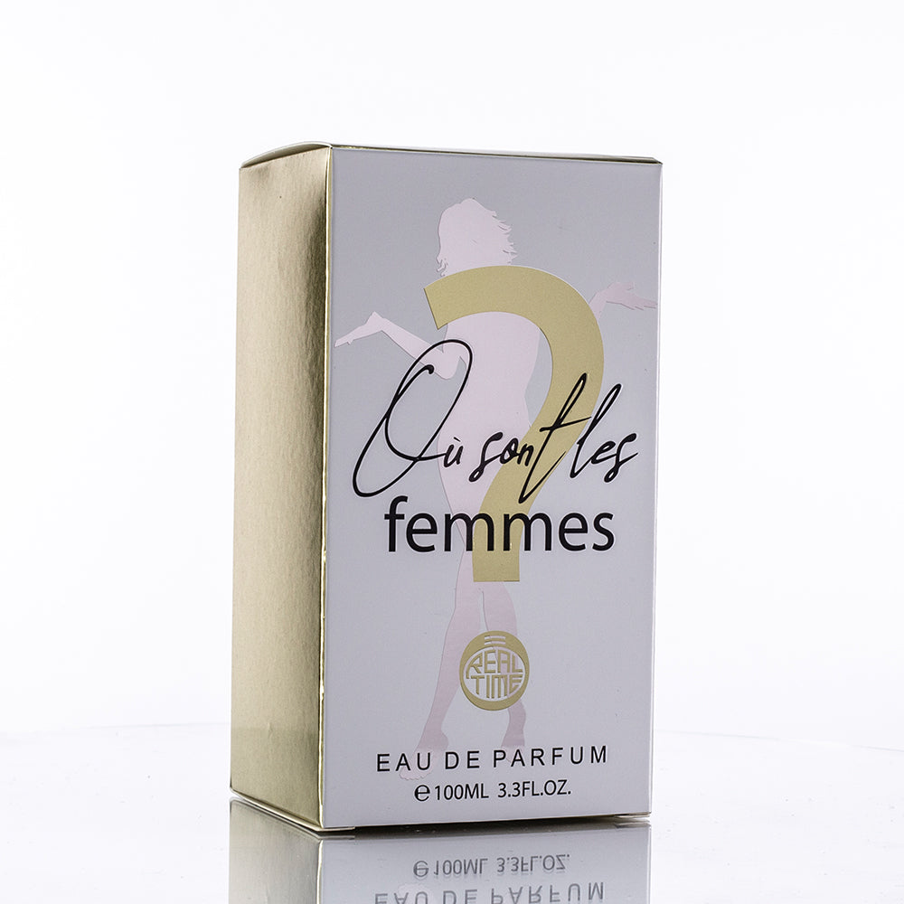 RealTime EDP 100ml "Où Sont Les Femmes" Květinovo - dřevitá - pižmo 4 