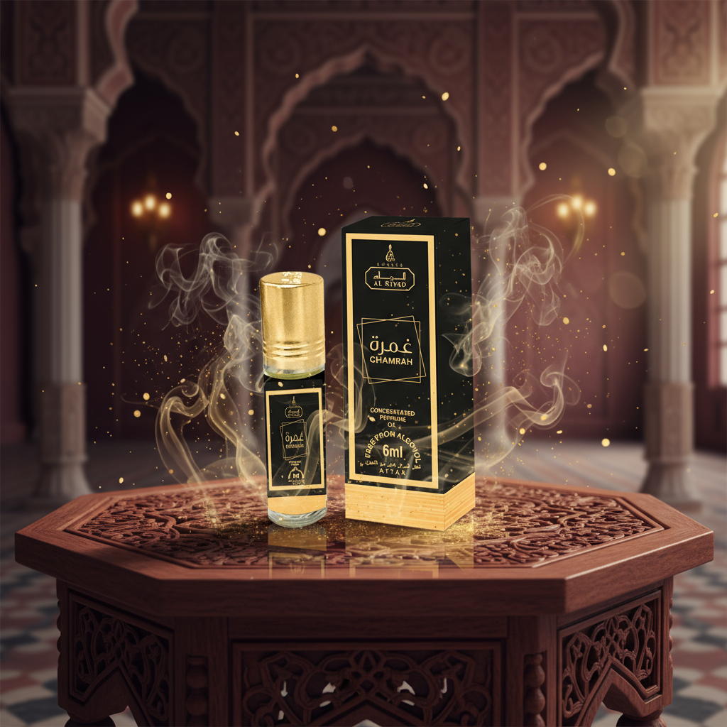 Parfémový olej 6ml "Ghamrah" – dřevito-orientální vůně unisex