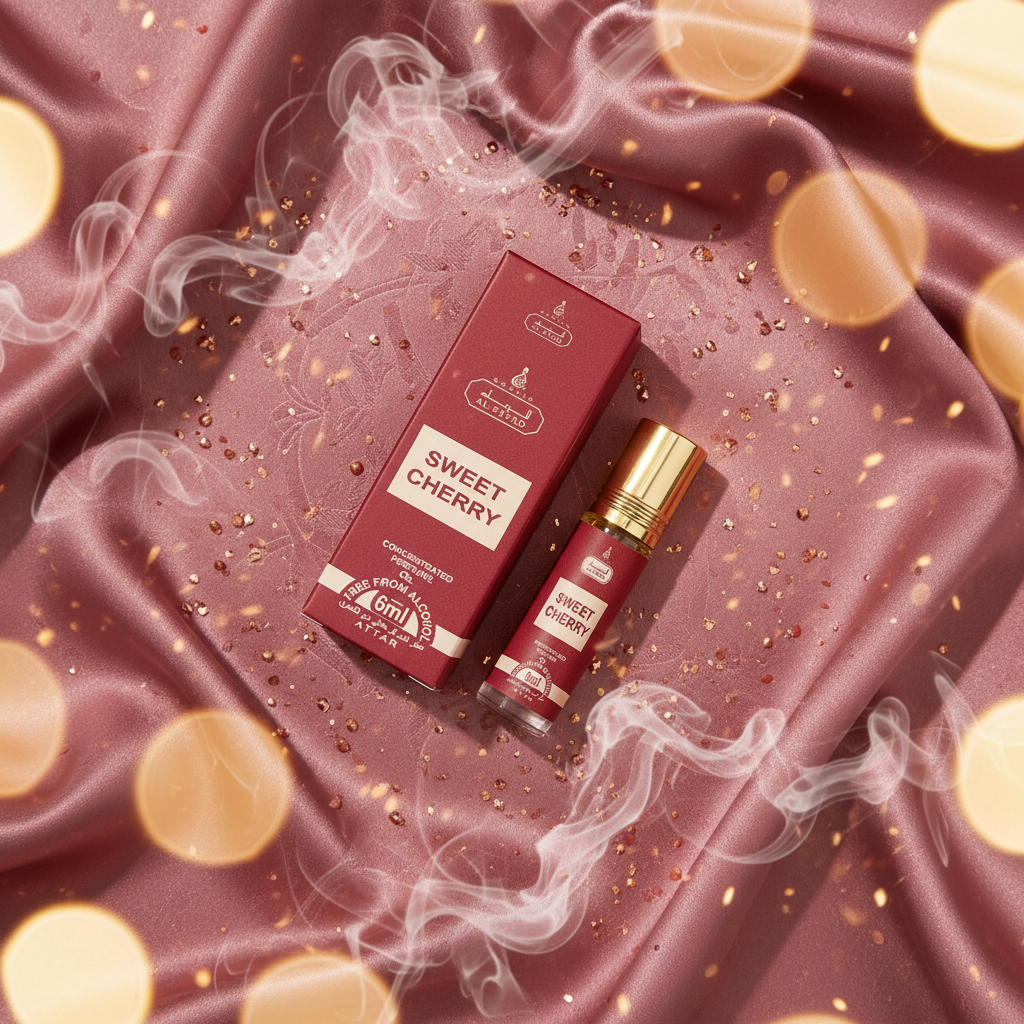 Parfémový olej 6ml "Sweet Cherry (Al Riyad)" - ovocno-květinová vůně unisex