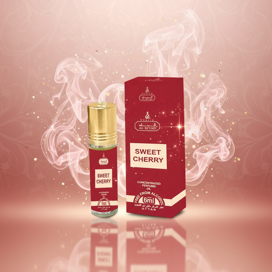 Parfémový olej 6ml "Sweet Cherry (Al Riyad)" - ovocno-květinová vůně unisex