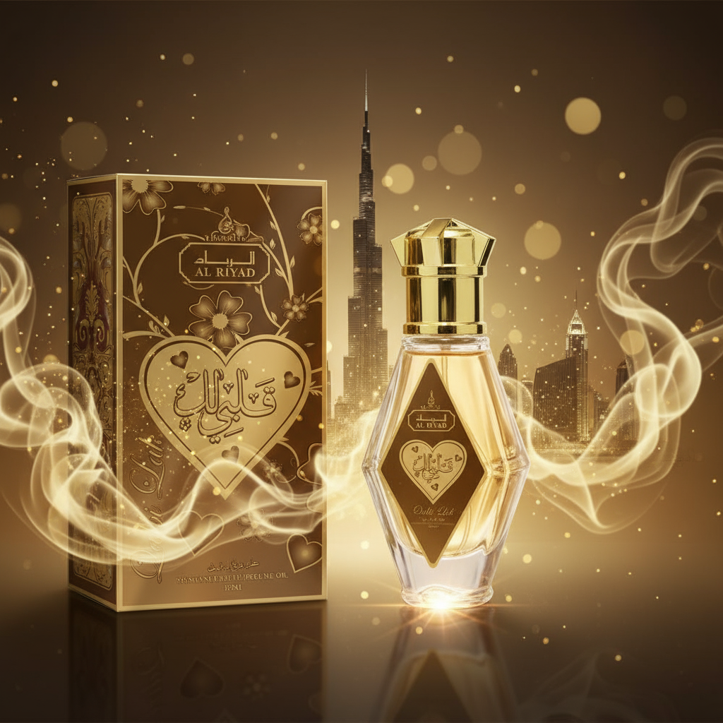 Parfémový olej 20ml "Qalbi Lak" - orientální vůně pro muže 4 
