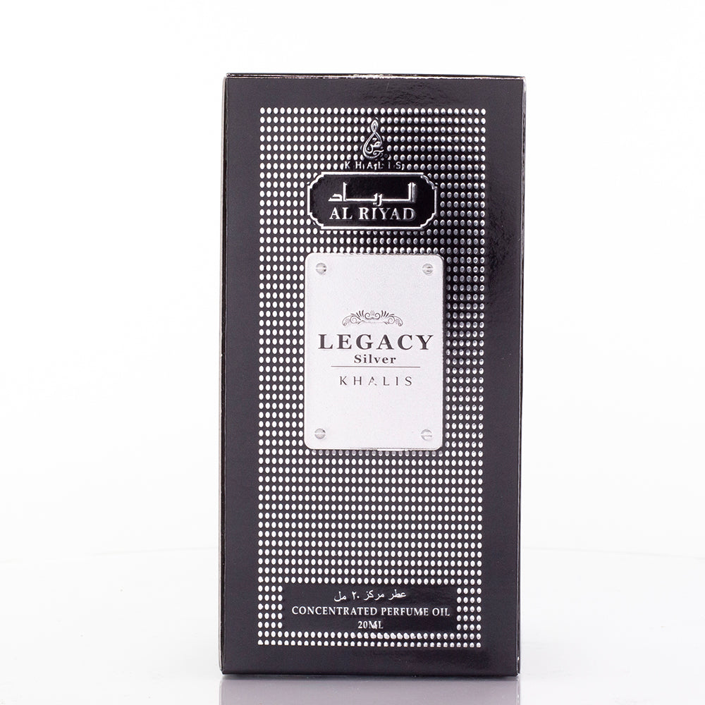 Parfémový olej 20ml "Legacy Silver" – dřevitá vůně unisex 6 