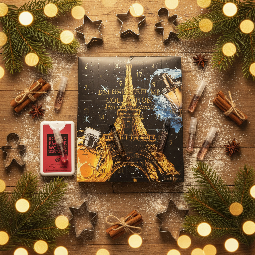 Adventní kalendář s exkluzivními mini parfémy 8 
