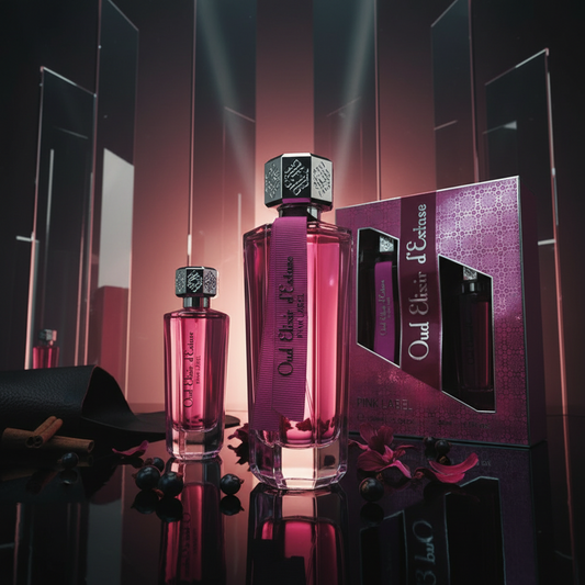 EDP 100ml + 30ml "Oud Elixir Pink" - květinově-orientální vůně