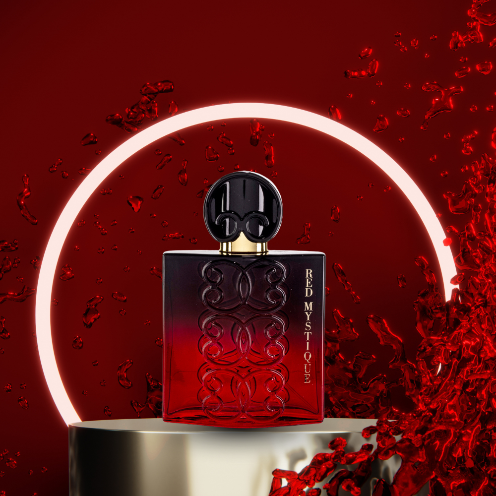 EDP 100ml "Black Intense Red Mystike" - květinovo-ovocná vůně