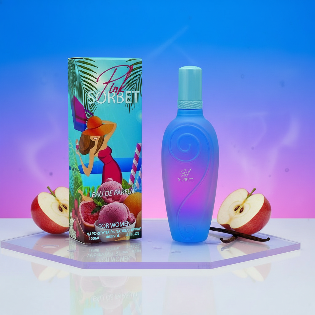 EDP 100 ml „Pink Sorbet“ – ovocně-květinová vůně
