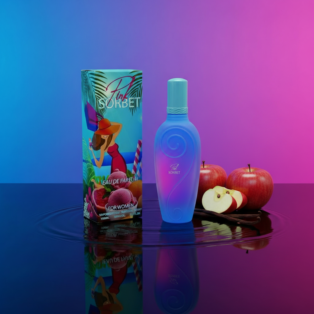 EDP 100 ml „Pink Sorbet“ – ovocně-květinová vůně