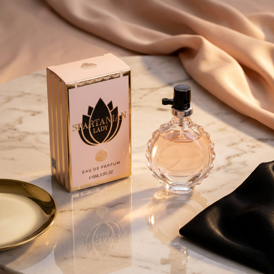 15ml EDP "SPARTANIAN LADY" – orientálně-dřevitá vůně 1 