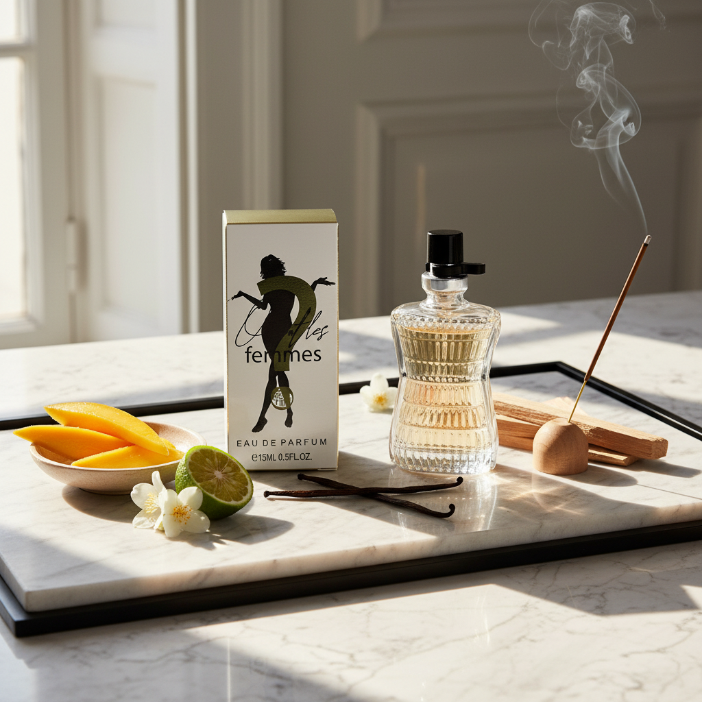 15ml EDP "OÙ SONT LES FEMMES" - květinová - dřevitá - pižmová vůně 9 