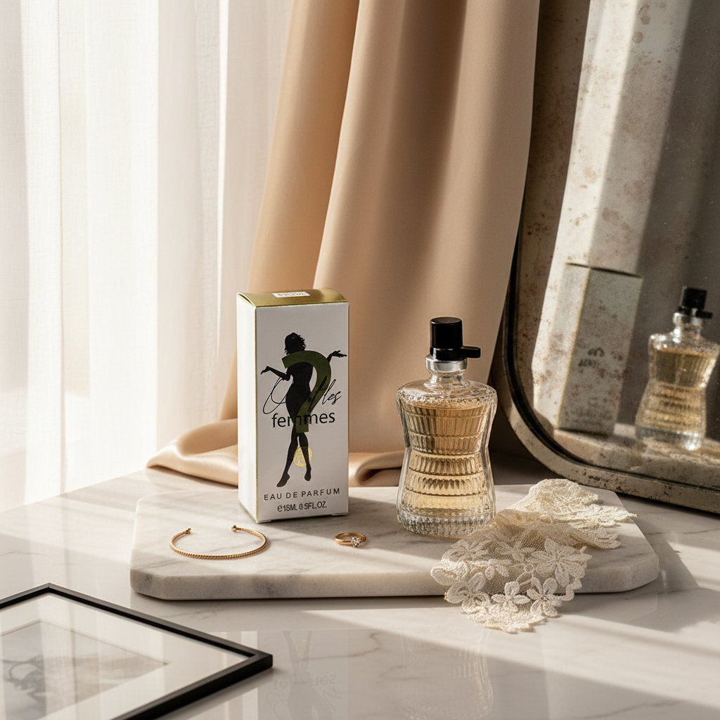 15ml EDP "OÙ SONT LES FEMMES" - květinová - dřevitá - pižmová vůně 10 