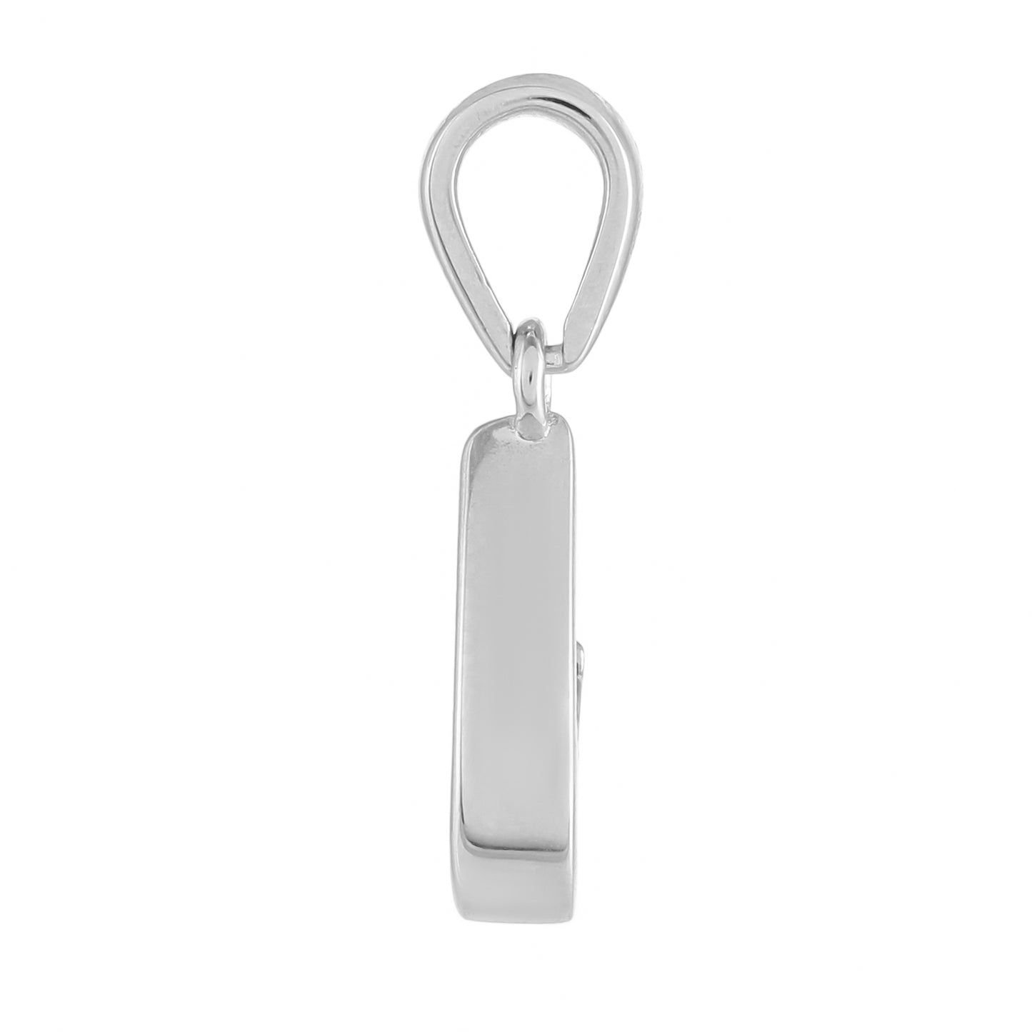 Stříbro 925/1000 - Přívěsek s Thajským Rubínem - Karátové číslo: 1.02. přibližná hmotnost: 2.25 gramů