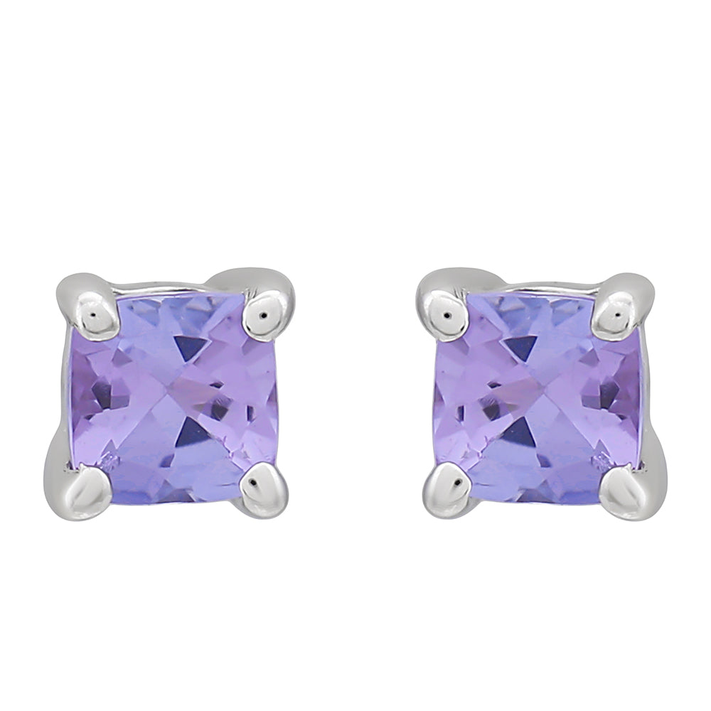 Stříbrná Sada s AAA Tanzanitem ( Náušnice ) 4 