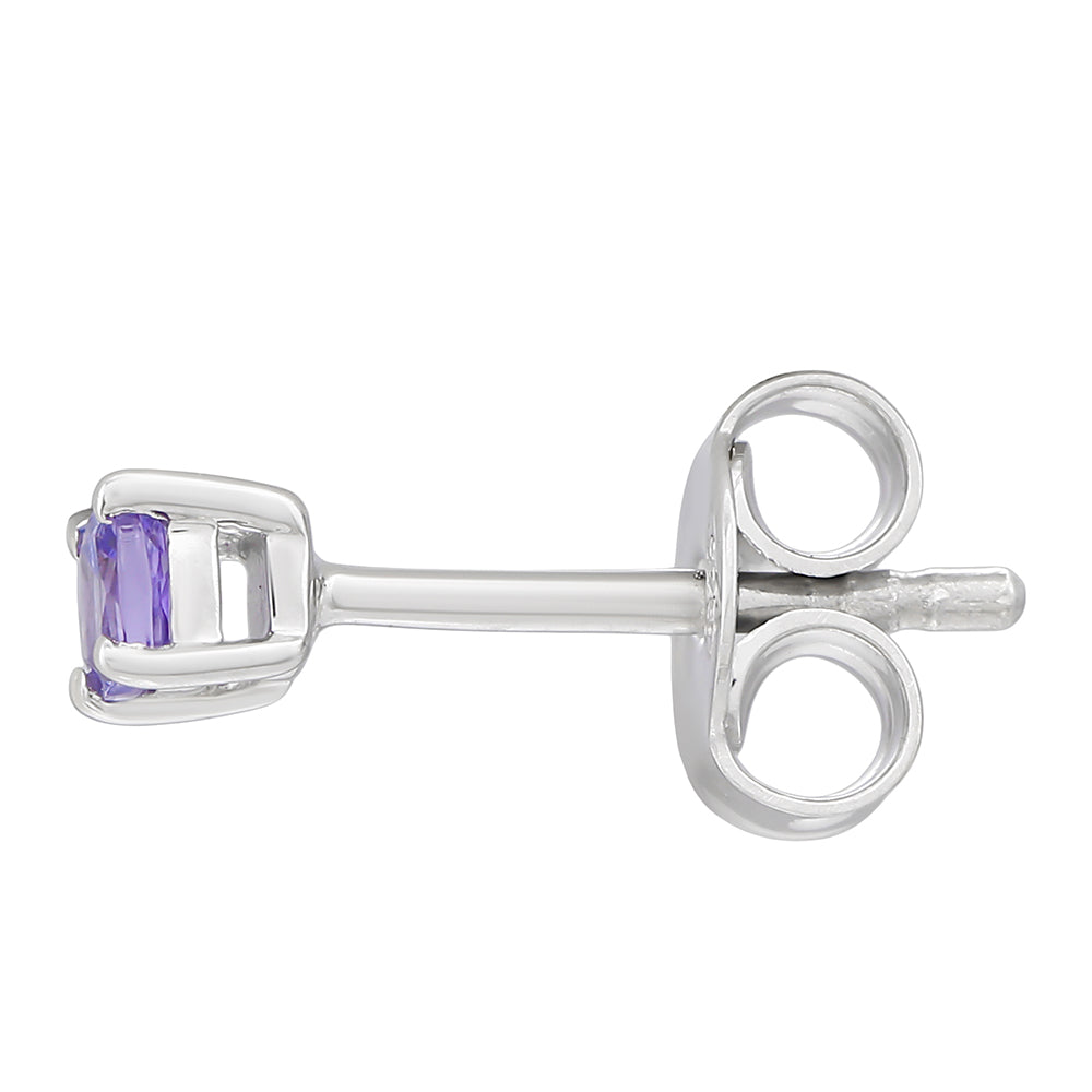 Stříbrná Sada s AAA Tanzanitem ( Náušnice ) 5 