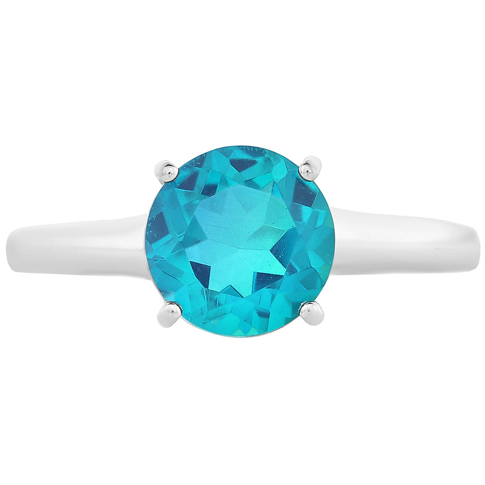 Stříbro 925/1000 - Prsten s Pavím Křemenem - Karátové číslo: 2.11. přibližná hmotnost: 2.26 gramů 1 