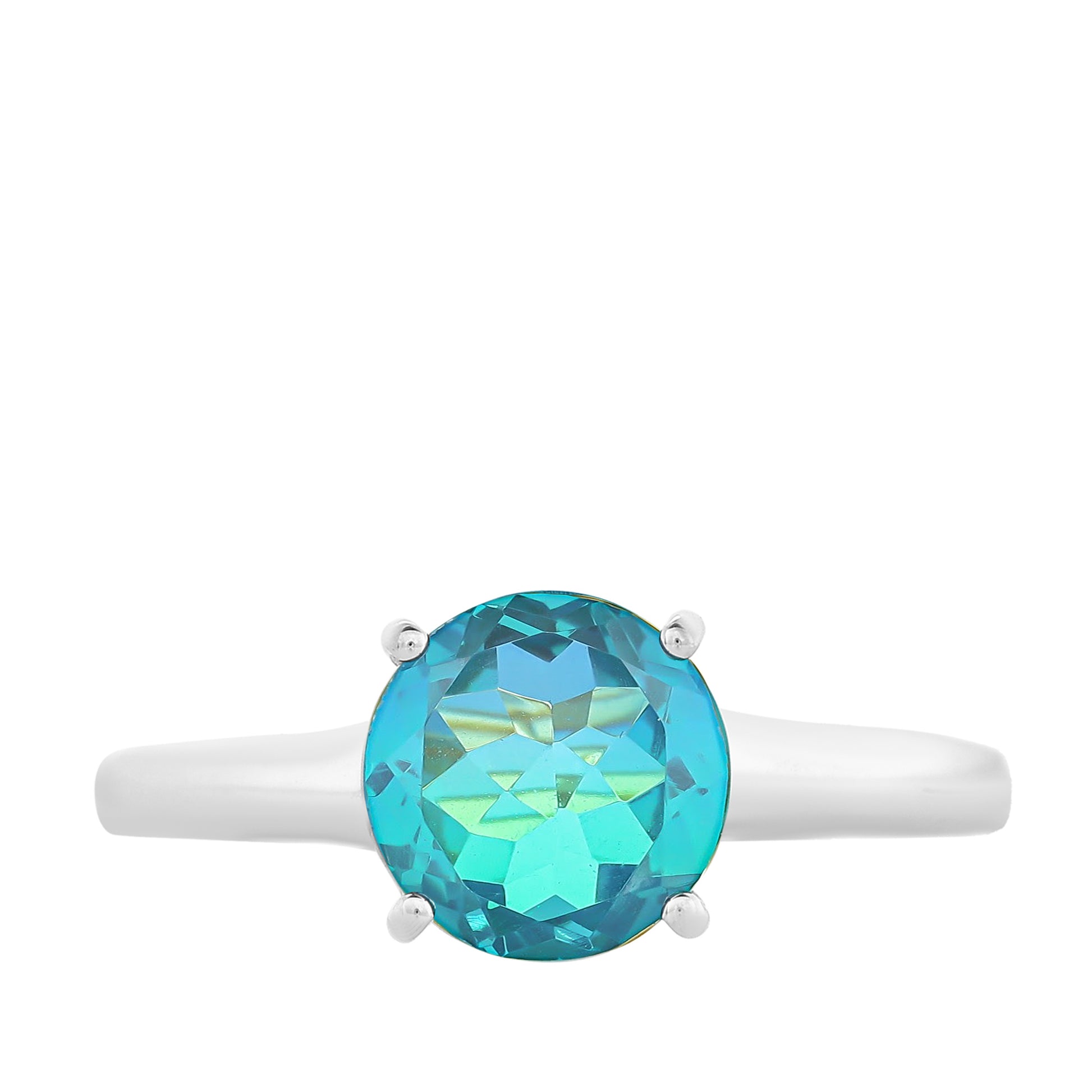 Stříbro 925/1000 - Prsten s Pavím Křemenem - Karátové číslo: 2.11. přibližná hmotnost: 2.26 gramů 8 