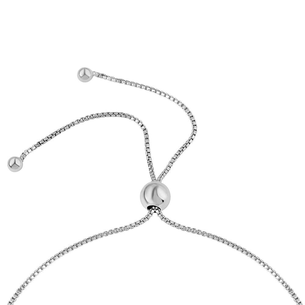 Stříbro 925/1000 - Náramek s Cruizero Rubelitem a Bílým Topazem - Karátové číslo: 1.78. přibližná hmotnost: 3.83 gramů