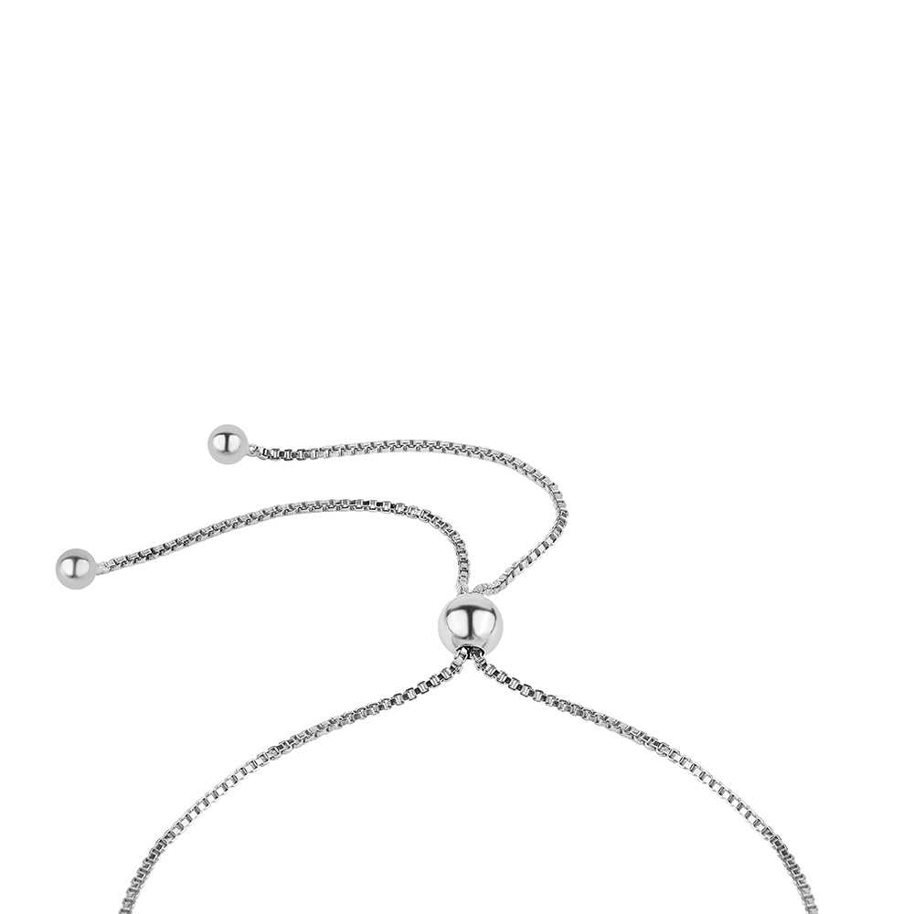 925 / 1000 Sterlingové Stříbro Náramek s Půlnočně Černým Etiopským Opálem z Lega Dembi a Bílým Topazem