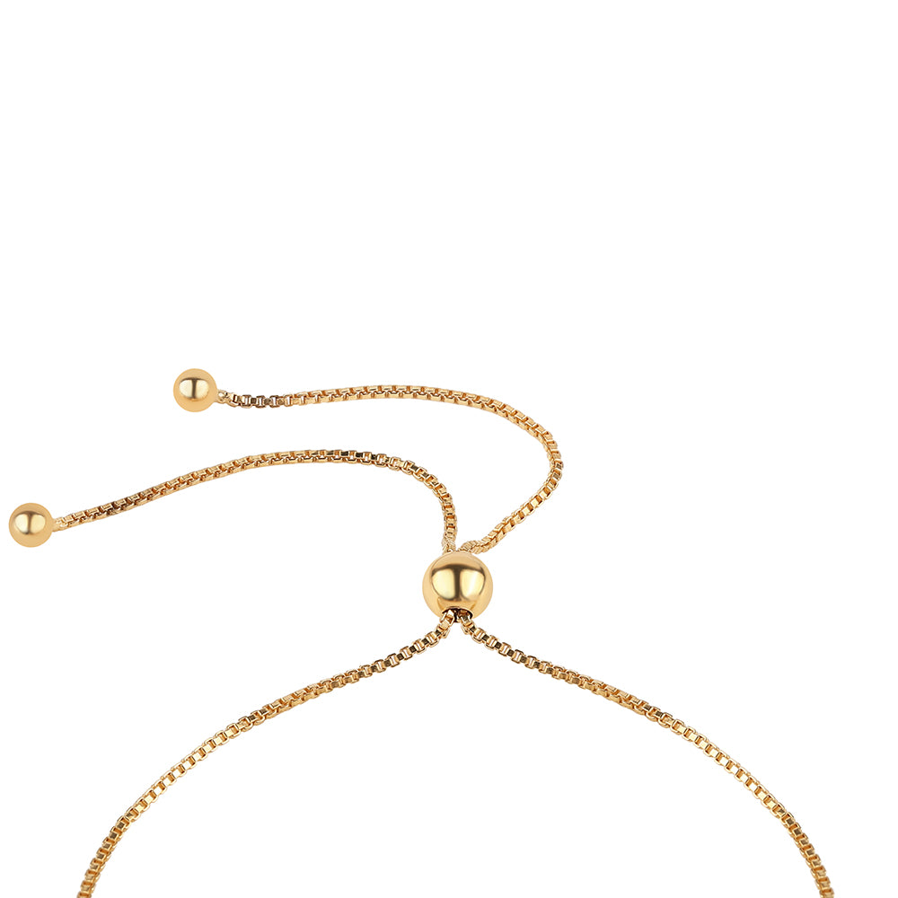 Pozlacené Stříbro 925/1000 - Náramek se Zeleným Diamantem - Karátové číslo: 0.04. přibližná hmotnost: 4.14 gramů 2 