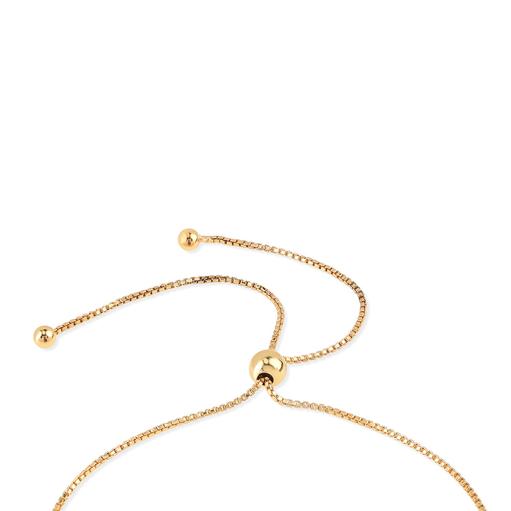 Pozlacený 925 / 1000 Sterlingové Stříbro Náramek s Mozambickým Rubínem a Bílým Topazem 2 