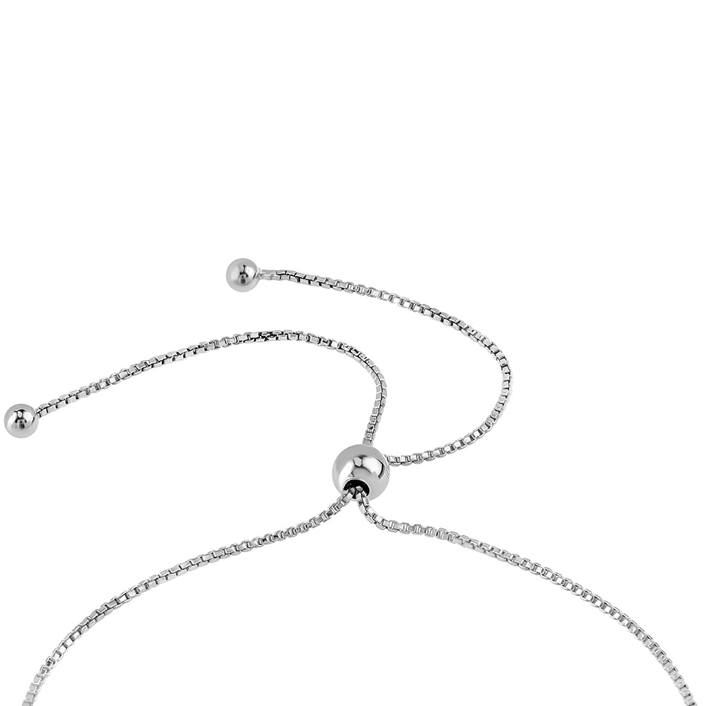 925 / 1000 Sterlingové Stříbro Náramek s Australským Modrým Safírem