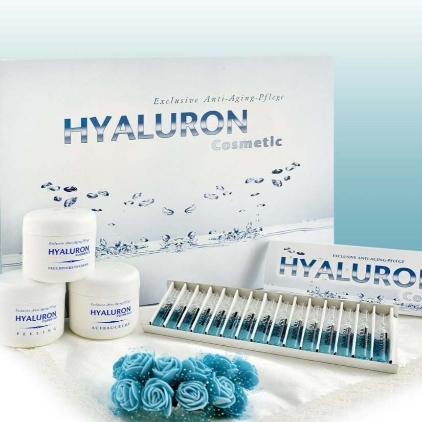 Hyaluron Sada Krémů - 3x125 ml krému a 15 ks 2ml Ampulí 3 