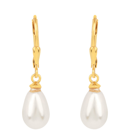 Pozlacené Stříbro 925/1000 - Náušnice  - Karátové číslo: 6.8. přibližná hmotnost: 2.33 gramů