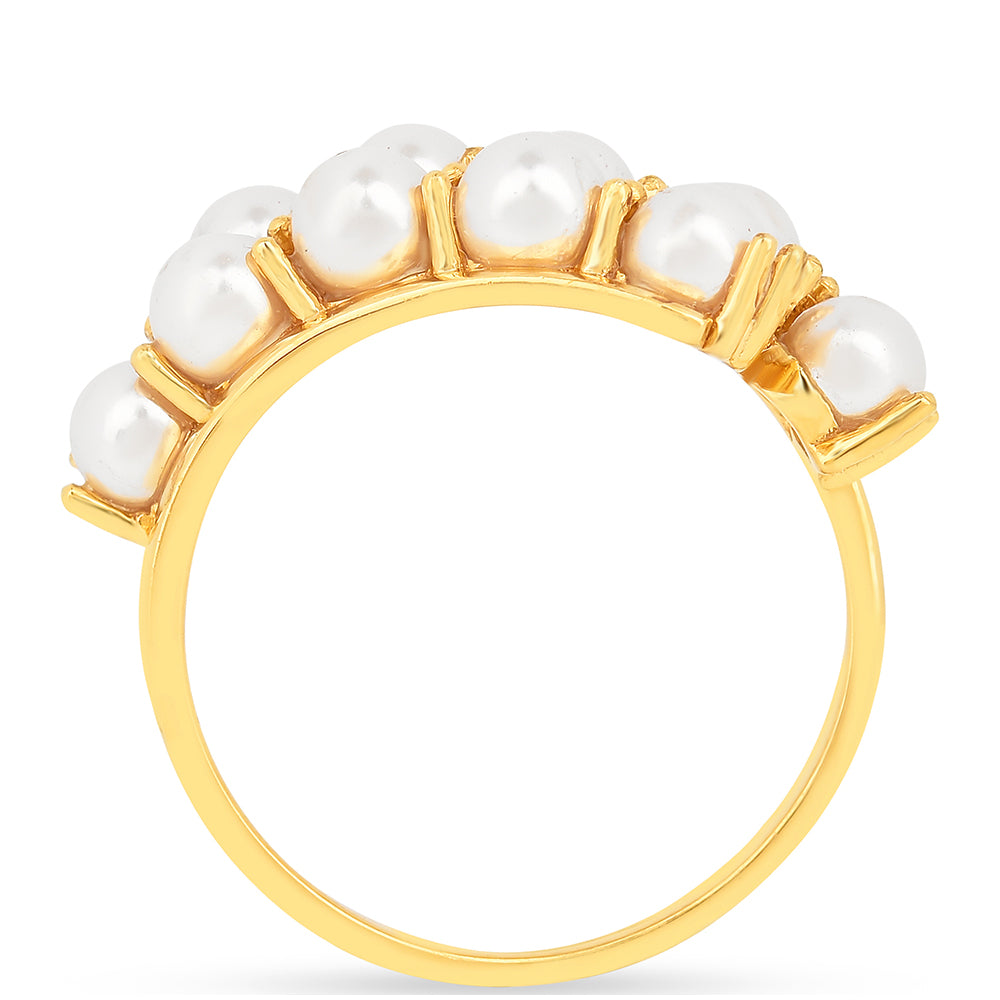 Pozlacené Stříbro 925/1000 - Prsten  - Karátové číslo: 5.03. přibližná hmotnost: 2.96 gramů