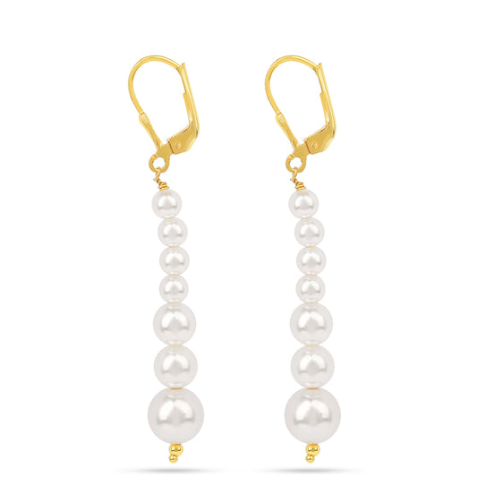 Pozlacené Stříbro 925/1000 - Náušnice  - Karátové číslo: 15.92. přibližná hmotnost: 4.23 gramů