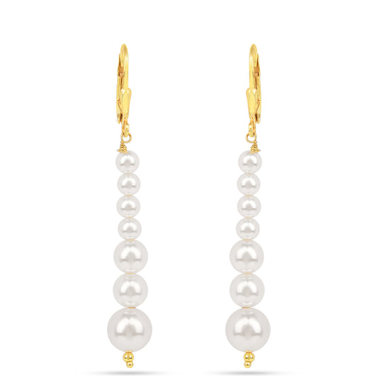 Pozlacené Stříbro 925/1000 - Náušnice  - Karátové číslo: 15.92. přibližná hmotnost: 4.23 gramů