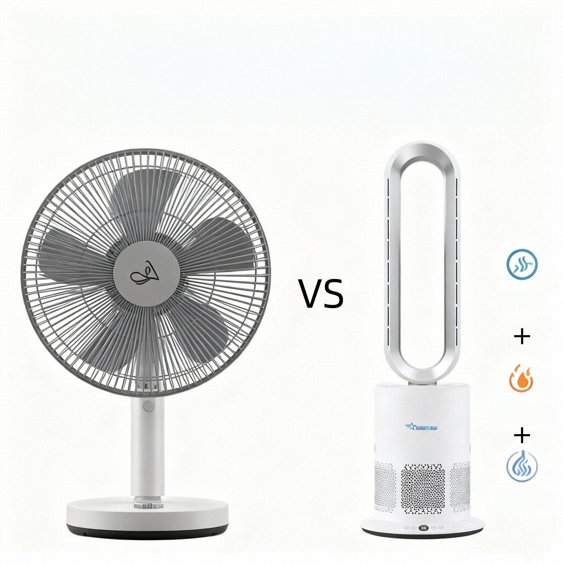 TurboAirStar Čistička vzduchu s ventilátorem pro chlazení nebo ohřátí vzduchu 11 