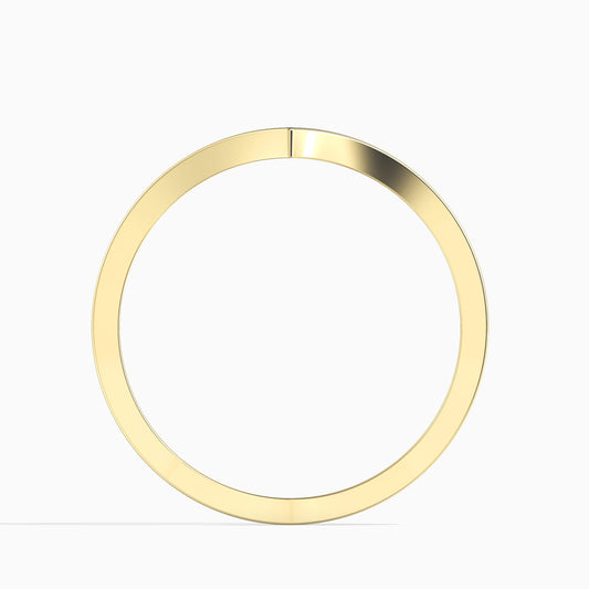 14K Zlatý Prsten s 11 Bílým Diamantem