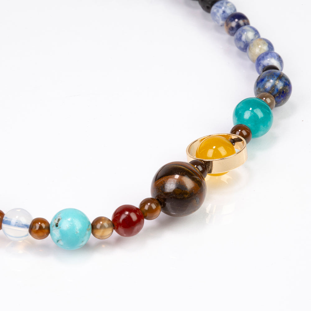 Nugetový Náhrdelník s Lapisem Lazuli a Tygřím Okem