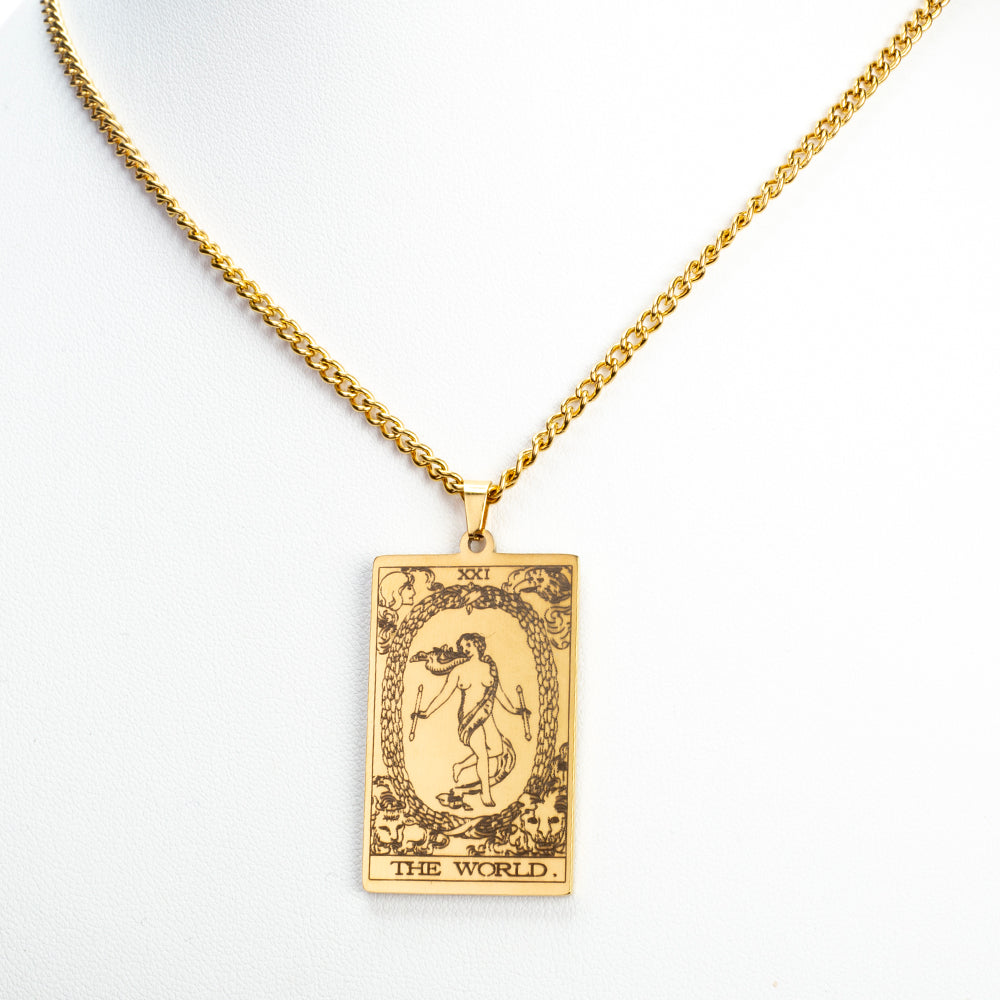 Pozlacený Slitinový Náhrdelník ( Náhrdelník+Přívěsek ) 2 