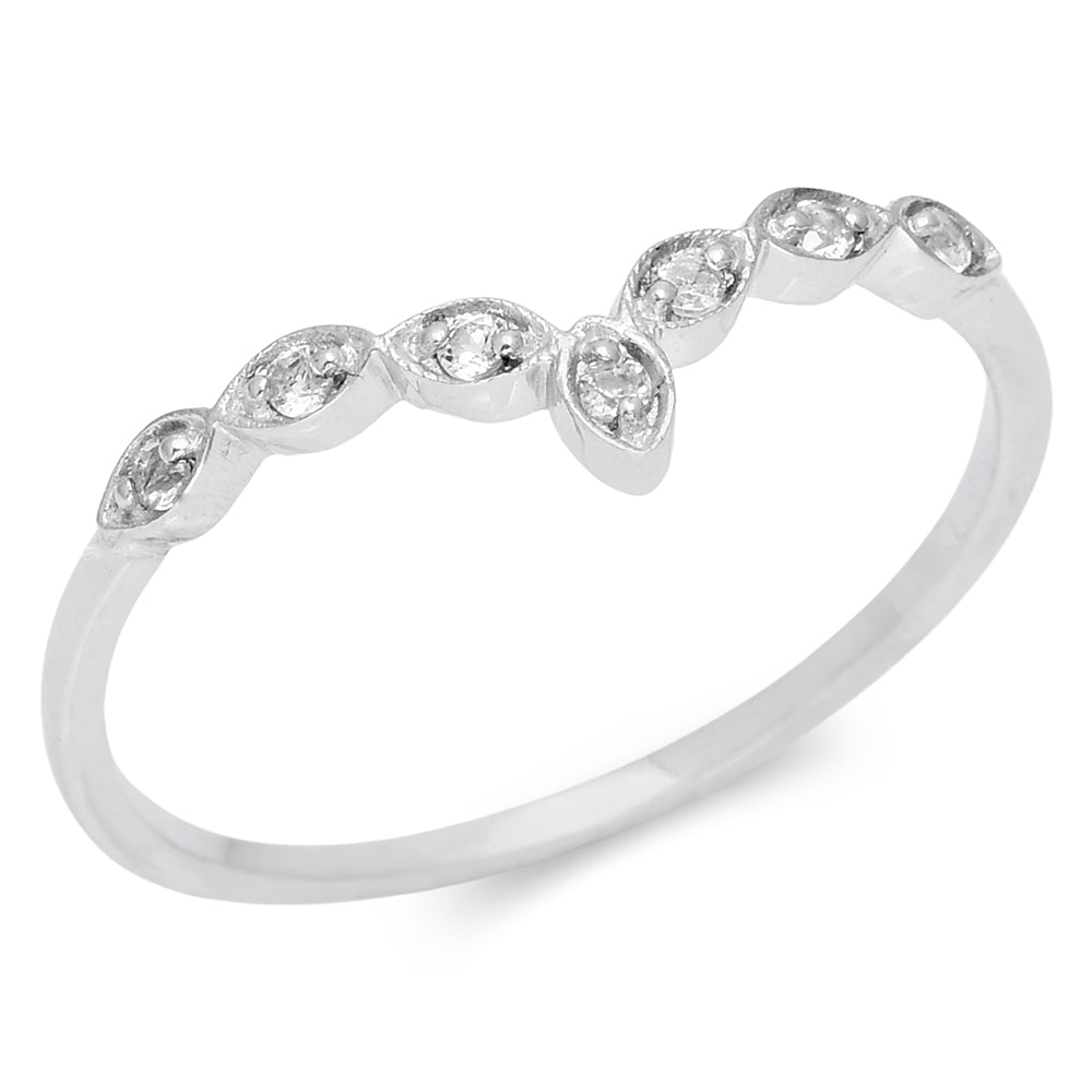 Stříbro 925/1000 - Sada s Marockým Ametystem a Bílým Topazem - Karátové číslo: 0.28. přibližná hmotnost: 2.31 gramů ( Prsten )