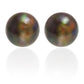Pozlacené Stříbro 925/1000 - Náušnice s Etiopským Opálem z Lega Dembi - Karátové číslo: 0.65. přibližná hmotnost: 0.75 gramů