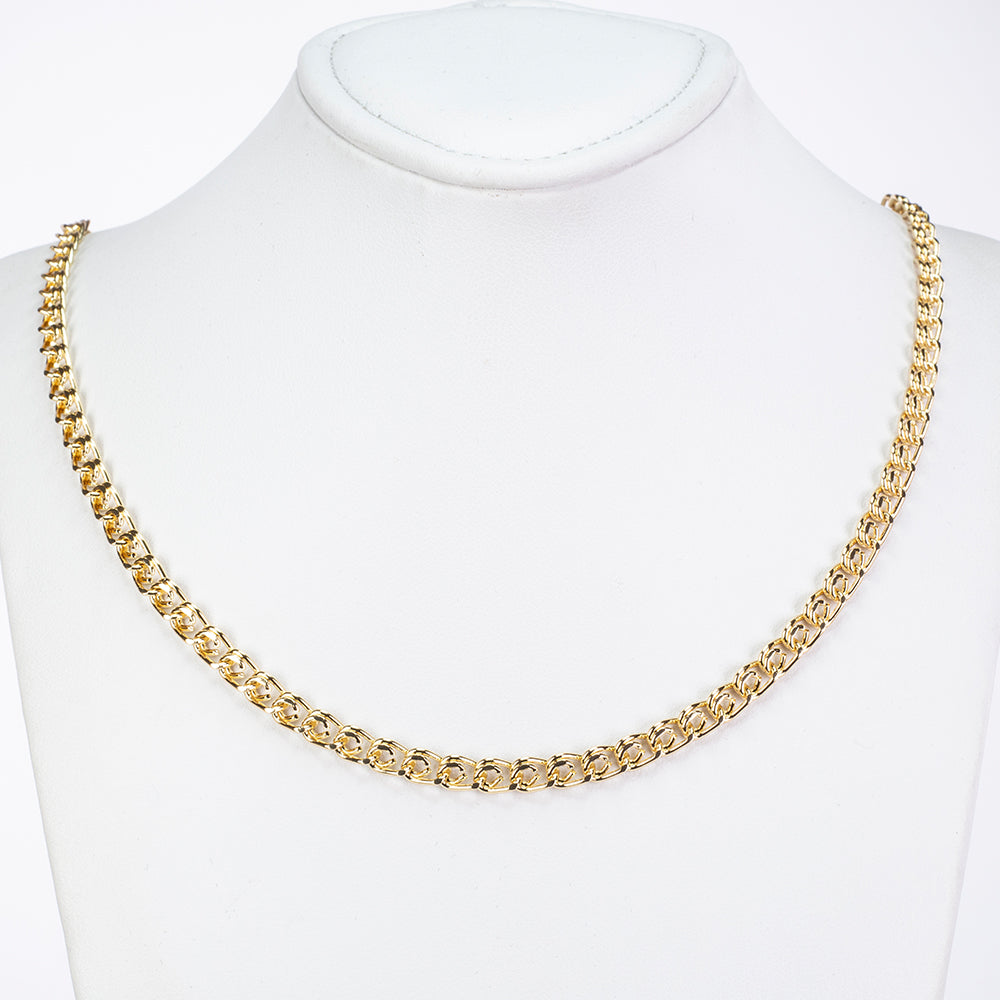 Pozlacená slitina - Sada  ( Náhrdelník+Náramek )