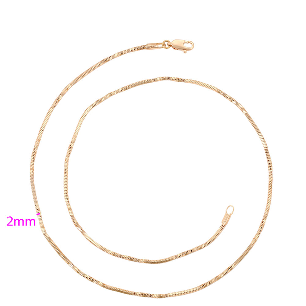 Pozlacený Slitinový Řetízek ( Náhrdelník ) 3 