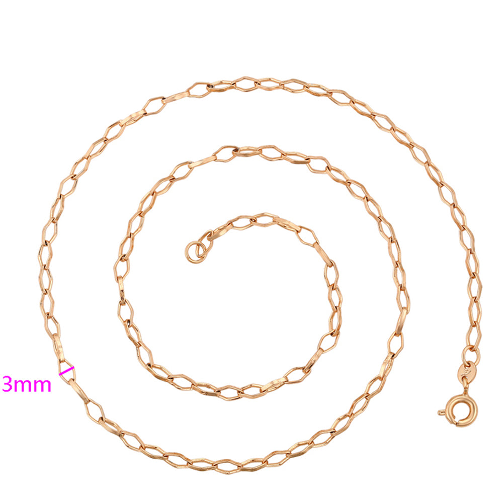 Pozlacený Slitinový Řetízek ( Náhrdelník ) 3 