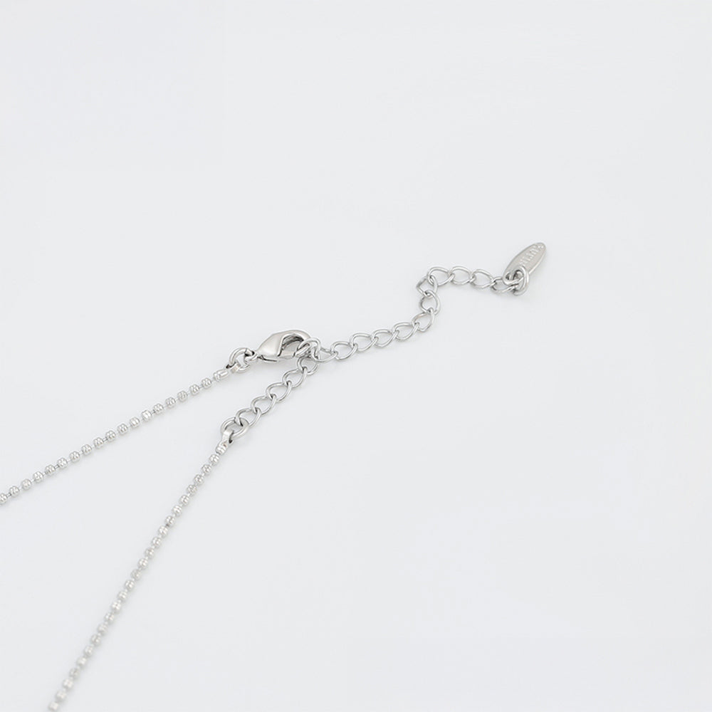 Pozlacený Slitinový Náhrdelník s Růžovým Emporia® Křišťálem 7 