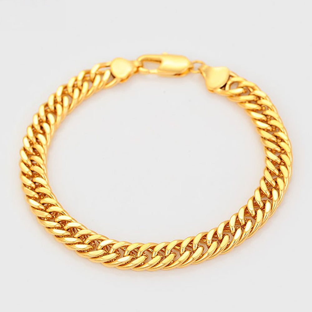 Pozlacený Slitinový Náramek 5 