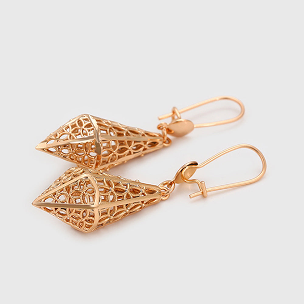 Pozlacené Slitinové Náušnice