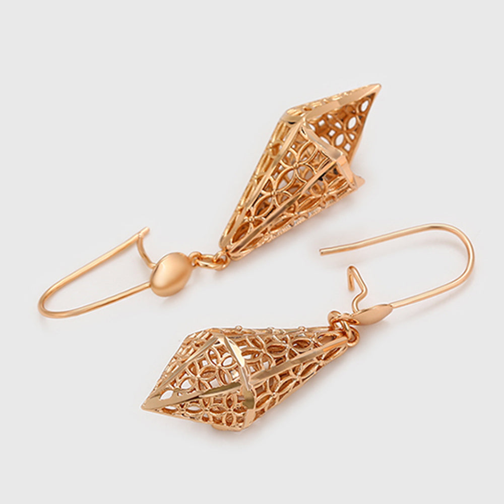 Pozlacené Slitinové Náušnice