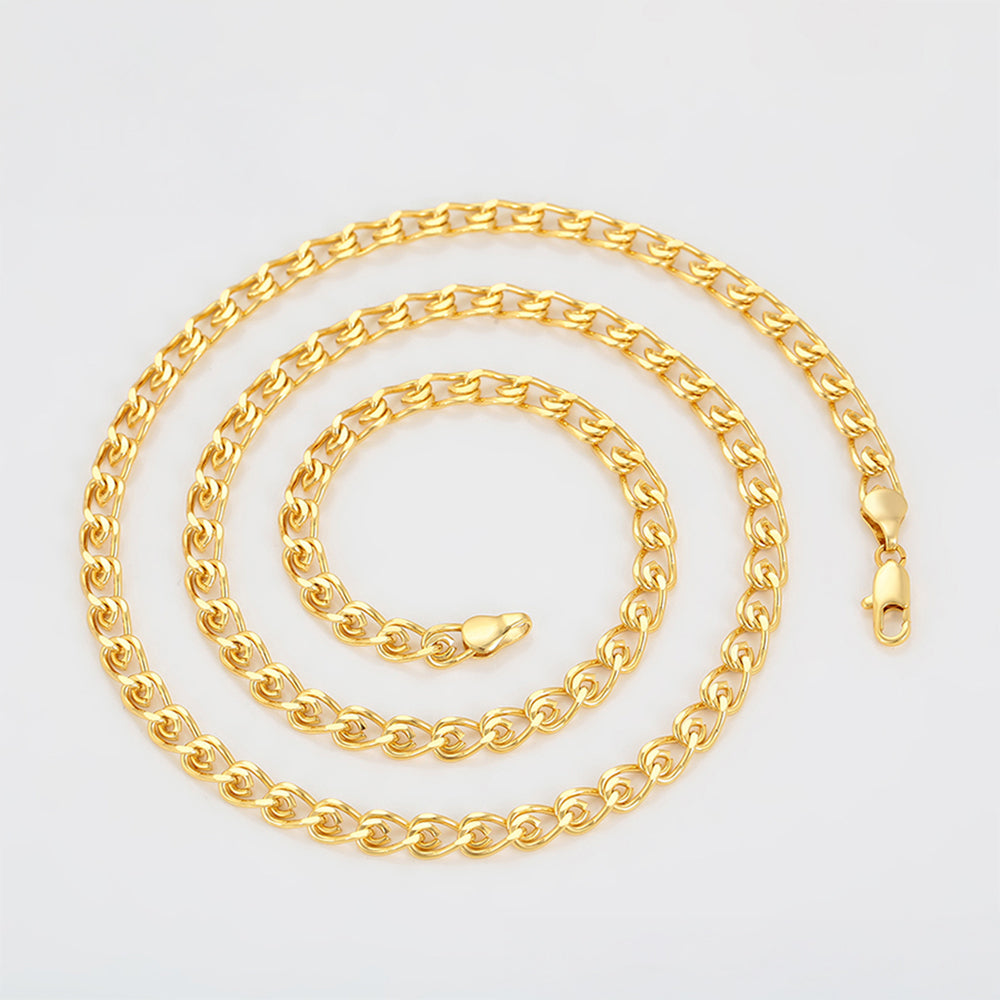 Pozlacený Slitinový Náhrdelník