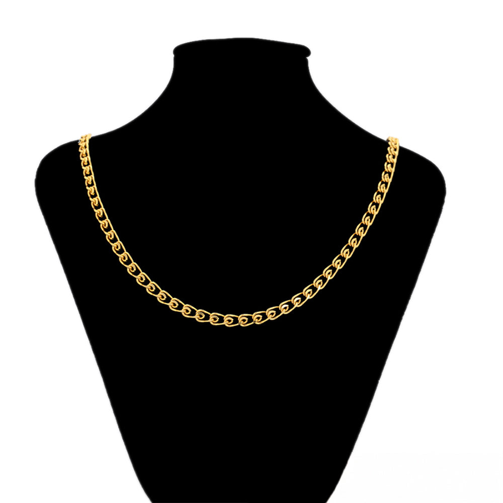 Pozlacený Slitinový Náhrdelník