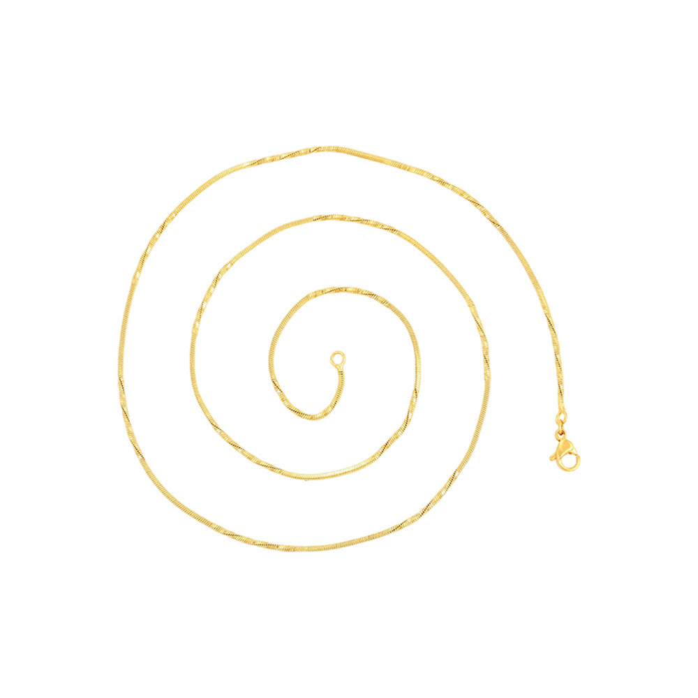 Pozlacený Slitinový Náhrdelník